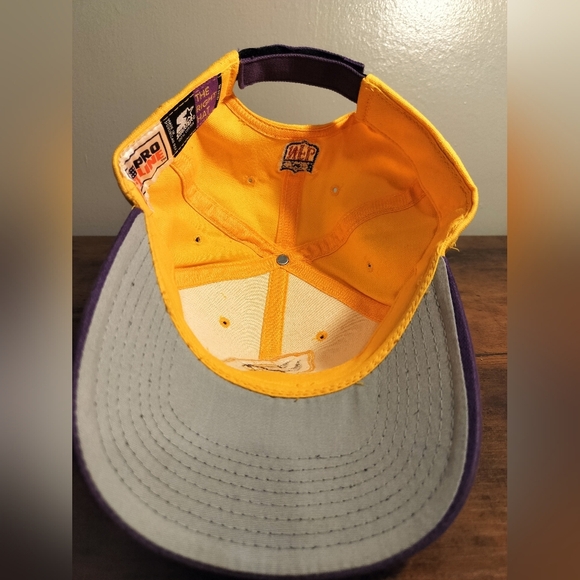 STARTER Yellow and Purple Hat - Picture 4 of 4